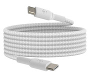 Belkin Kabel USB C na USB C 60W oplot, biały 2m Belkin
