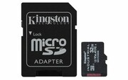 KINGSTON microSD klasy przemysłowej 32GB, 100/80MB/s + Adapter microSD klasy przemysłowej 32GB, 100/80MB/s + Adapter KINGSTON