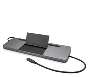 i-tec USB-C Metal Ergonomic 4K 3x Display Dock PD 85W + Zasilacz i-tec