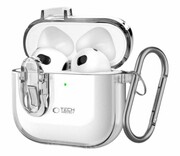 TECH-PROTECT Slim Hook do Apple AirPods 4. generacji Clear 5906302371792 Slim Hook do Apple AirPods 4. generacji Clear 5906302371792 TECH-PROTECT