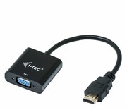 I-TEC Adapter kablowy HDMI - VGA Cable FULL HD 60 Hz Audio 15 cm HDMI2VGAADA Adapter kablowy HDMI - VGA Cable FULL HD 60 Hz Audio 15 cm HDMI2VGAADA I-TEC