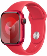 APPLE Watch Series 9 GPS Cellular 41mm koperta z aluminium (czerwony) + pasek sportowy (czerwony) - M/L Watch Series 9 GPS Cellular 41mm koperta z aluminium (czerwony) pasek sportowy (czerwony) - M/L APPLE