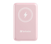 Verbatim Charge 'n' Go Magnetic Wireless Power Bank 10000mAh różowy Verbatim