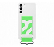 Samsung Silicone Cover z paskiem do Galaxy S22+ białe Samsung