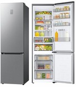SAMSUNG RB38C776DS9 EF AI No Frost 203cm Szczotkowana Stal Nierdzewna Metal Cooling Składana Półka 390L RB38C776DS9 EF AI No Frost 203cm Szczotkowana Stal Nierdzewna SAMSUNG