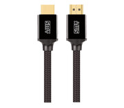 Silver Monkey X Kabel DisplayPort 2.0 Ultra w oplocie 1.5m czarny Silver Monkey