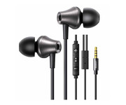 UGREEN Słuchawki dokanałowe 3.5mm EP105 czarny UGREEN