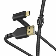 HAMA USB-microUSB STAND 1,5m czarny USB-microUSB STAND 1,5m czarny HAMA