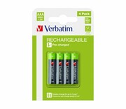 VERBATIM Premium HR3 AAA 950mAh (4 szt.) 49514 Premium HR3 AAA 950mAh (4 szt.) 49514 VERBATIM
