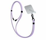 3mk Sznurek do Etui EasyClip Purple (black) 3mk