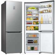 SAMSUNG RB34C775CS9 EF AI No Frost 185,3cm Szczotkowana Stal Nierdzewna Metal Cooling Komora Zero 344L RB34C775CS9 Srebrna NoFrost SAMSUNG