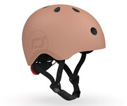 Scoot & Ride Kask Ochronny S-M dla dzieci 3+ Mocha Scoot & Ride