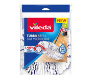Vileda Wkład do mopa obrotowego Vileda TURBO 3w1 Microfibre Vileda