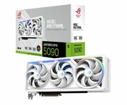 ASUS GeForce RTX 5090 ROG Astral OC White 32GB GDDR7 DLSS4 ROG-ASTRAL-RTX5090-O32G-WHITE GeForce RTX 5090 ROG Astral OC White 32GB GDDR7 DLSS4 ROG-ASTRAL-RTX5090-O32G-WHITE ASUS