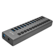 i-tec USB 3.0 Charging HUB 60W 13x portów USB 3.0 wyłącznik portów i-tec