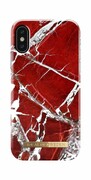 Etui Fashion Case do iPhone X czerwone Fashion Case do iPhone X (scarlet red marble) IDEAL