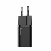 BASEUS sieciowa Super Si Quick Charger 1xUSB-C 25W (czarna) CCSP020101 sieciowa Super Si Quick Charger 1xUSB-C 25W (czarna) CCSP020101 BASEUS