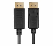 UNITEK Kabel DisplayPort - DisplayPort 3m Y-C609BK Kabel DisplayPort - DisplayPort 3m Y-C609BK UNITEK