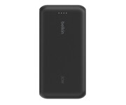 Belkin Powerbank 20 000 mAh, 30W, wbudowany kabel USB-C, USB-C, USB Belkin
