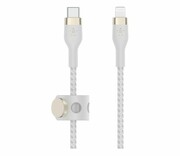 BELKIN USB-C - LTG Braided Silicone 1m White USB-C - LTG Braided Silicone 1m White BELKIN