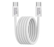 Silver Monkey Kabel magnetyczny USB-C 100W 2m biały Silver Monkey