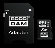 GOODRAM microSD 8GB + adapter SD*M40A-0080R11 microSD 8GB adapter SD M40A-0080R11 GOODRAM