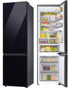 Samsung RB38C7B5D22 EF No Frost 203cm Czarne Szkło Bespoke AI 390L Samsung