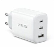 UGREEN Ładowarka sieciowa CD275 2x USB Typ C / USB 65W PD3.0 biała 6941876221455 Ładowarka sieciowa CD275 2x USB Typ C / USB 65W PD3.0 biała 6941876221455 UGREEN