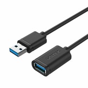 UNITEK PRZEWÓD PRZEDŁUŻACZ USB 3.0 AM-AF 1M, Y-C457GBK UNITEK PRZEWÓD PRZEDŁUŻACZ USB 3.0 AM-AF 1M Y-C457GBK UNITEK