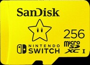 SanDisk Nintendo 256 GB 100/90 MB/s V30 U3- SDSQXAO-256G-GNCZN