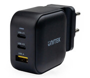 Unitek GaN 66W (QC 3.0, PD, 2x USB-C, USB-A) Unitek