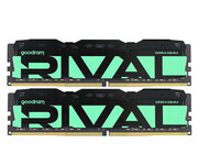 GOODRAM 16GB (2x8GB) 3200 CL16 Rival Radiant Green GOODRAM