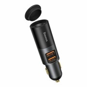 Ładowarka samochodowa Baseus CCBT-D0G Share Togethe + gniazdo zapalniczki 120W Quick Charge 4.0 SCP