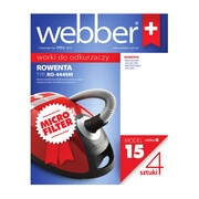 Webber Worki do odkurzaczy micro ROWENTA SILENCE RO4427,4449,4541 ( Webber