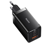 Baseus GaN5 pro 65W EU Kabel USB-C 1m (black) Baseus