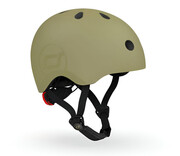 Scoot & Ride Kask Ochronny S-M dla dzieci 3+ Olive Scoot & Ride