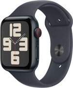 Apple Watch SE 2 44/Czarne Aluminum/Czarny Pasek Sportowy M/L LTE Apple