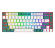 Redragon K678 Pro Singed Biało-zielony Redragon