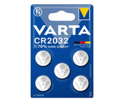 Varta Litowe Baterie Pastylkowe CR2032 (5 szt.) Varta