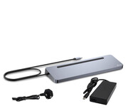 i-tec USB-C - Metal Ergonomic 4K 3x Display Docking Station PD100W i-tec