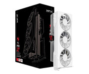 XFX Radeon RX 9060 XT Swift Gaming 3-Fan White OC 16GB GDDR6 XFX
