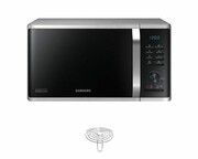 SAMSUNG MG23K3575AS/EO 800W 23L Heat Wave Grill Power Defrost Srebrno-Czarny MG23K3575AS SAMSUNG