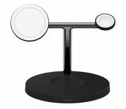 BELKIN Bezprzewodowa podstawka ładująca BOOST CHARGE PRO 3w1 MagSafe czarna WIZ017vfBK Bezprzewodowa podstawka ładująca BOOST CHARGE PRO 3w1 MagSafe czarna WIZ017vfBK BELKIN