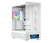 MODECOM Volcano AQ500 ARGB Midi White MODECOM