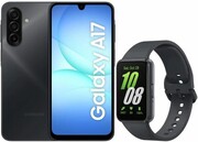 SAMSUNG Galaxy A17 8/256GB Czarny + Smartwatch SAMSUNG Galaxy Fit3 Szary (SM-R390) Galaxy A17 8/256GB Czarny Smartwatch SAMSUNG Galaxy Fit3 Szary (SM-R390) SAMSUNG