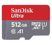 Sandisk 512GB microSDXC Ultra 150MB/s A1 C10 UHS-I U1 Sandisk