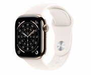 APPLE Watch Series 11 GPS + Cellular 46mm Tytanowa koperta (złoty) + sportowa opaska (księżycowa poświata)- rozmiar M/L Apple Watch Series 11 GPS Cellular 46mm Tytanowa koperta (złoty) sportowa opaska (księżycowa poświata)- rozmiar M/L APPLE