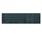 Silver Monkey Alu Keys Premium Backlight Black Silver Monkey