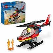 LEGO City 60411 Strażacki helikopter ratunkowy City 60411 Strażacki helikopter ratunkowy LEGO