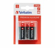 VERBATIM Premium Alkaline R14 (2 szt.) 49922 Premium Alkaline R14 (2 szt.) 49922 VERBATIM